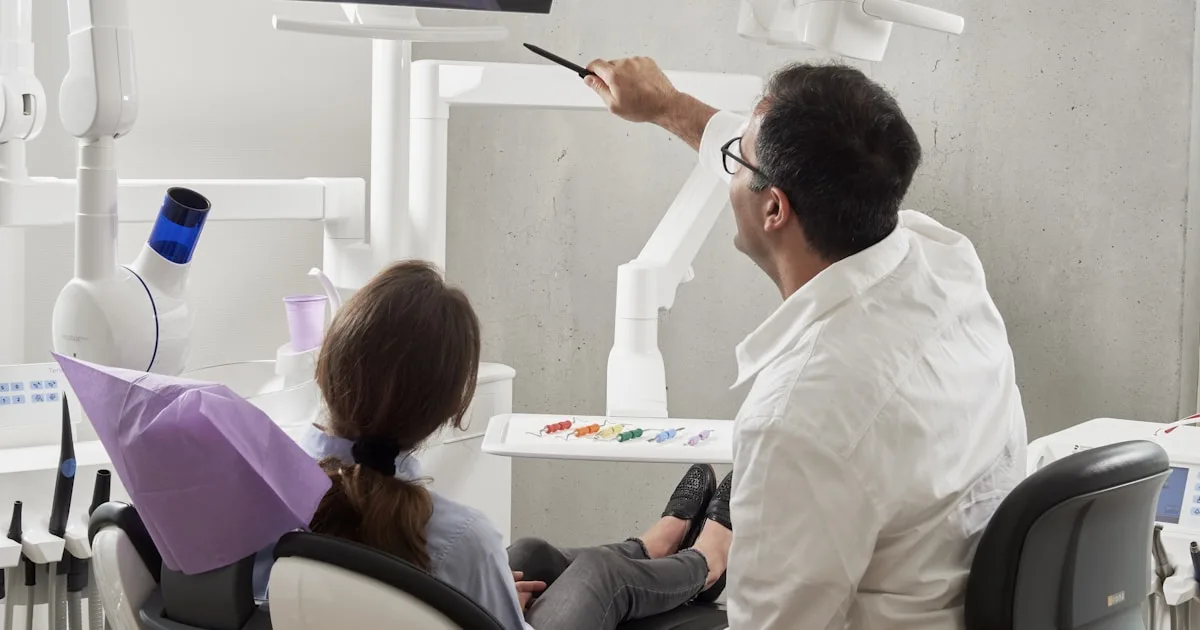Dental clinic in Australia showing dental care costs and treatment options